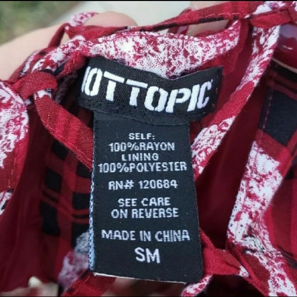 Hot Topic Corest Style Dress - Picture 3 of 3